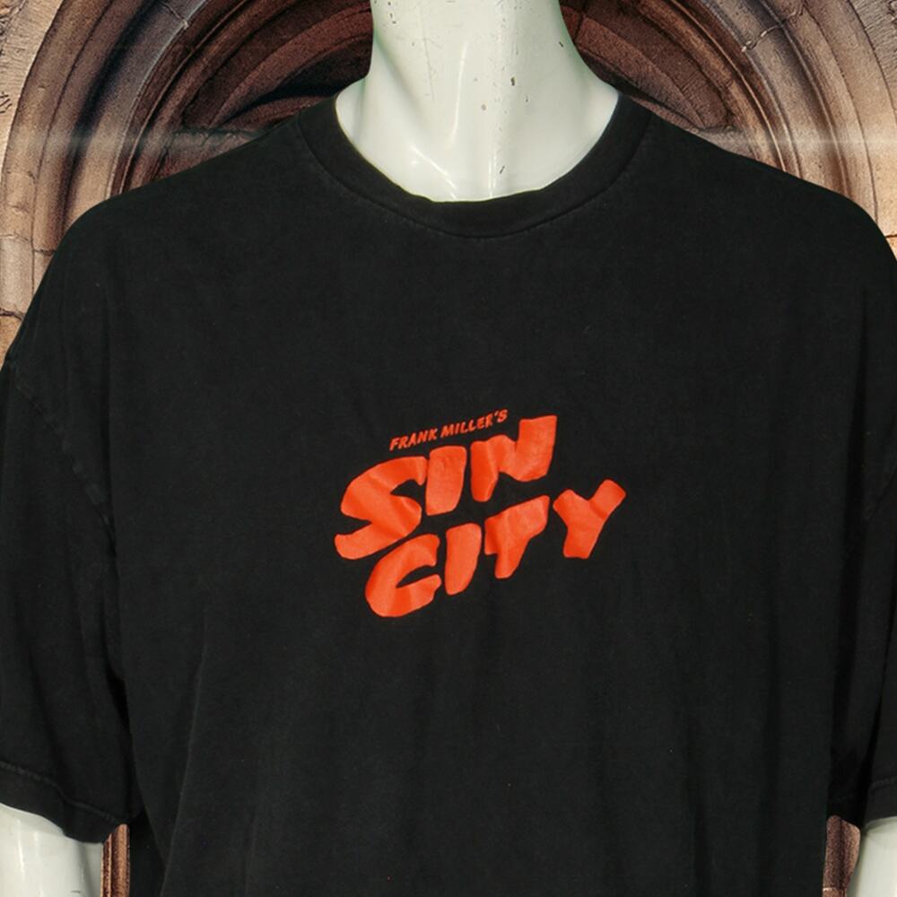 Vintage Frank Miller Sin City T Shirt 2XL Graphic Tee